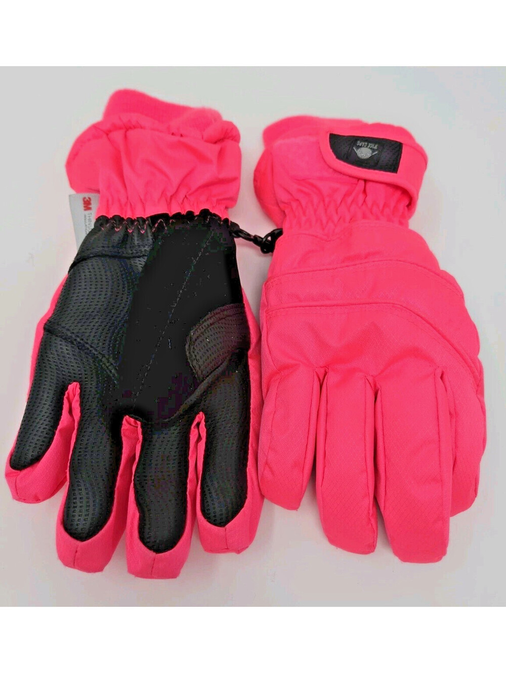 N'ice Caps Unisex Thinsulate Waterproof Winter Ski Gloves Pink Childs Size L/XL